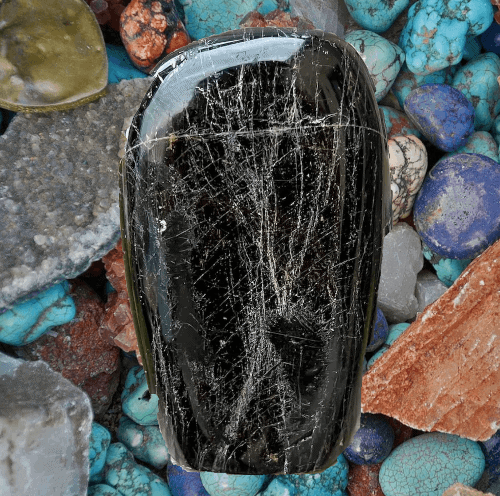 Crystals and their Meanings | How to Guide with Pictures 5 black tourmaline