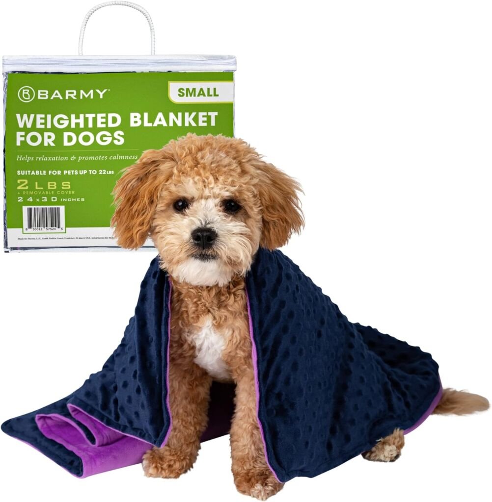 Peaceful Pups: A Guide to Calm Your Furry Friend 8 Weighted blanket for dogs