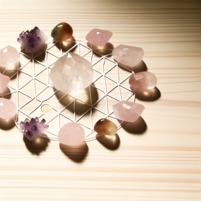 Harness Positive Energy: 6 Steps to Create a Crystal Grid