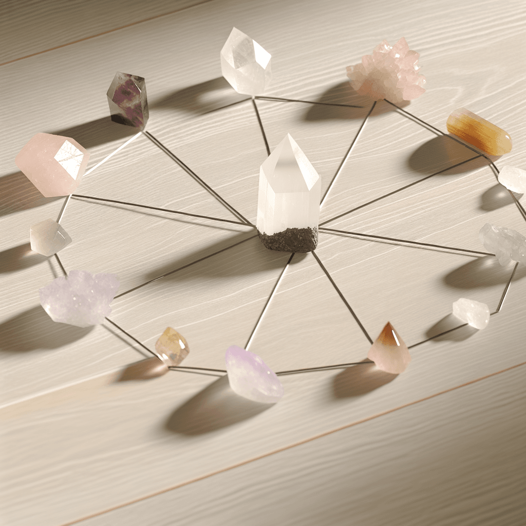 How to Create a Crystal Grid: 8 Easy Steps for Healing 1 How to Create a Crystal Grid: 8 Easy Steps for Healing