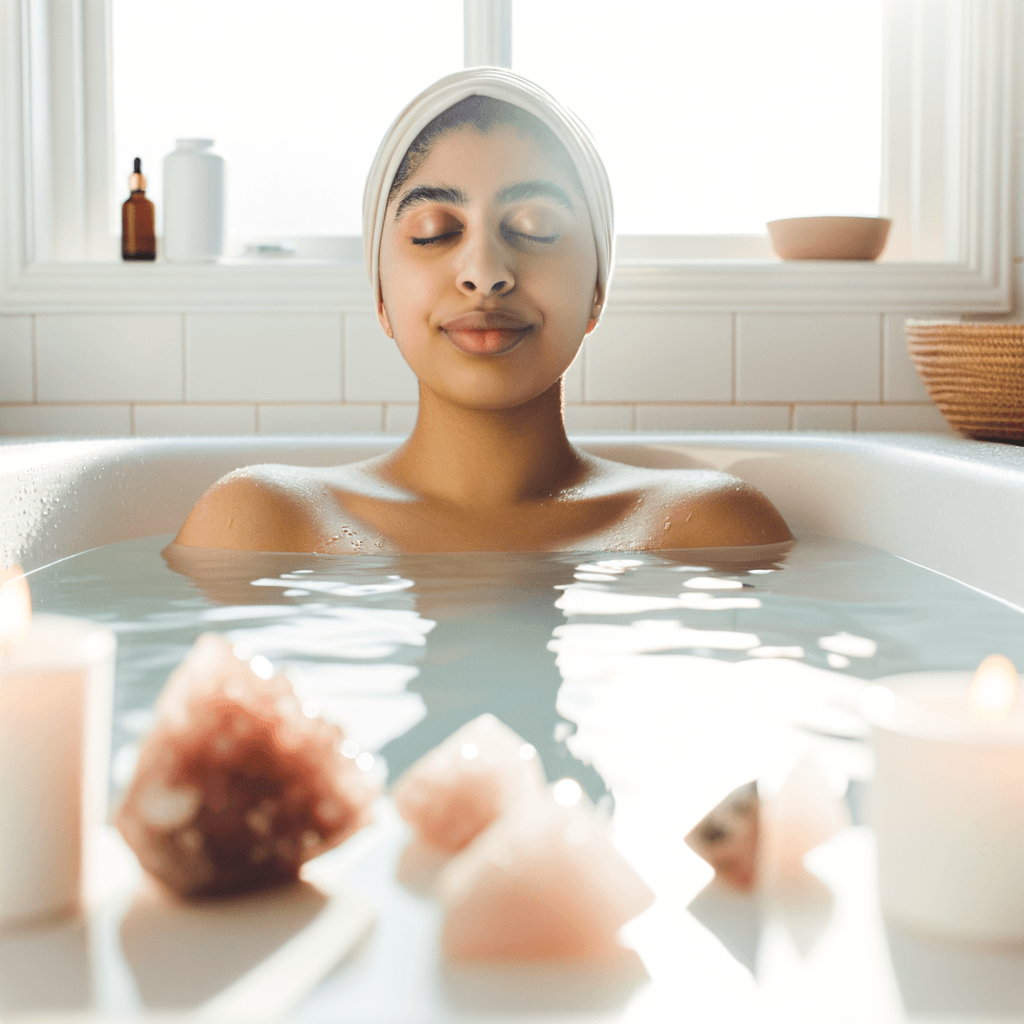 7 Soothing Crystal Bath Rituals to Boost Self-Love 1 7 Soothing Crystal Bath Rituals to Boost Self-Love