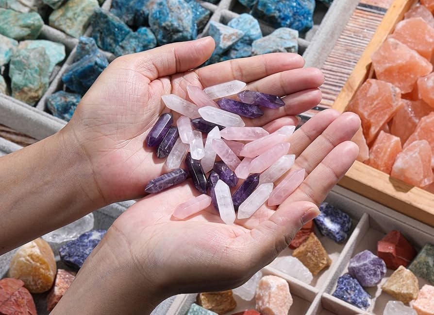 Healing crystals collection