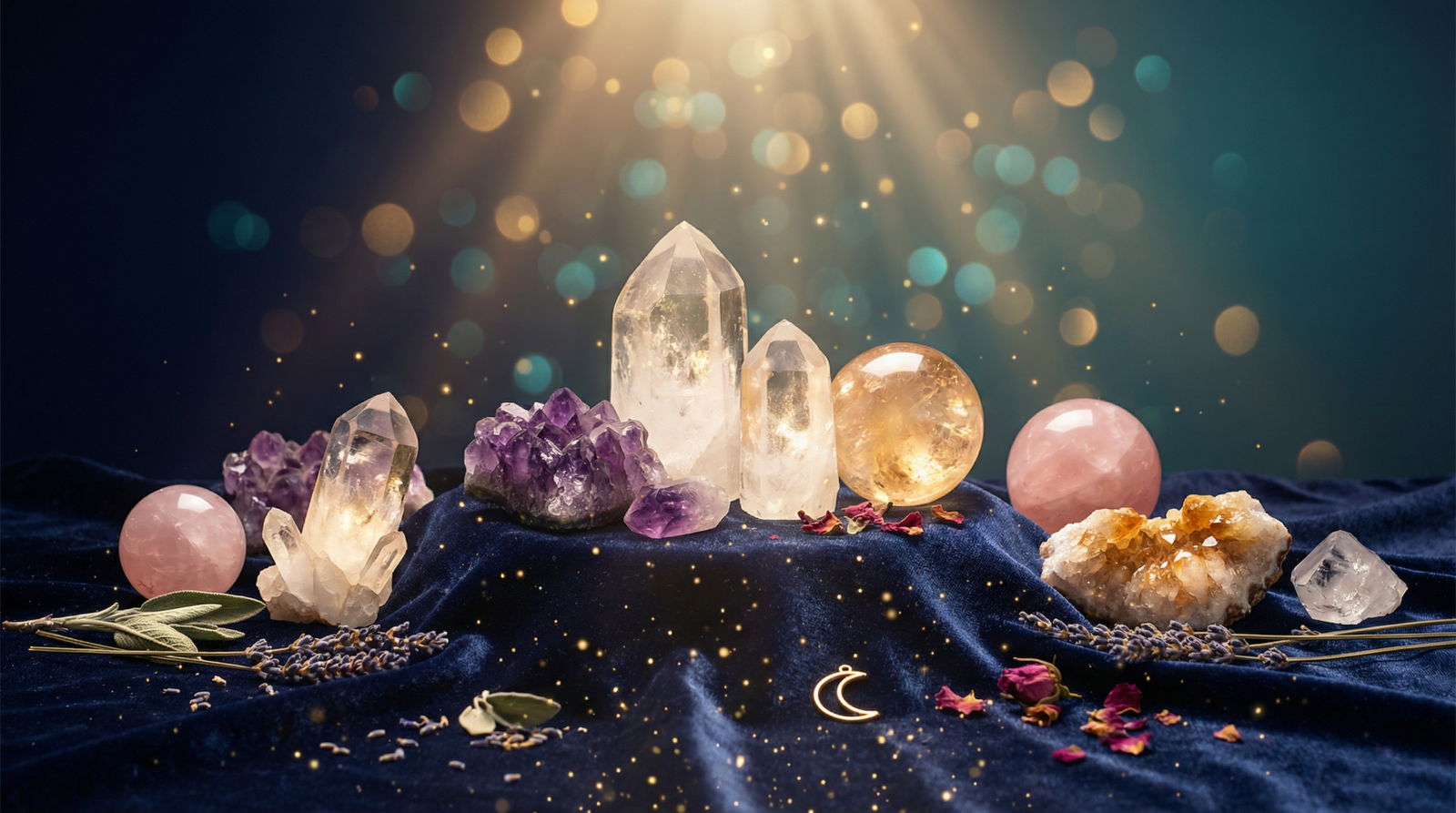 Find Feel Flow Crystal Healing Hero